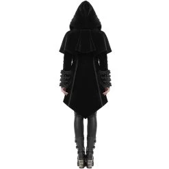 Manteau Gothic Lolita 'Witchnight' Noir à Capuche 16 Manteau Gothic Lolita 'Witchnight' Noir à Capuche -Magasin De Mode manteau gothic lolita witchnight noir a capuche 2
