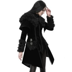 Manteau Gothic Lolita 'Witchnight' Noir à Capuche 19 Manteau Gothic Lolita 'Witchnight' Noir à Capuche -Magasin De Mode manteau gothic lolita witchnight noir a capuche 5