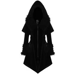 Manteau Gothic Lolita 'Witchnight' Noir à Capuche 20 Manteau Gothic Lolita 'Witchnight' Noir à Capuche -Magasin De Mode manteau gothic lolita witchnight noir a capuche 6