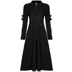 Manteau Gothique 'Bellona' Noir 31 Manteau Gothique 'Bellona' Noir -Magasin De Mode manteau gothique bellona noir 10