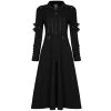 Manteau Gothique 'Bellona' Noir 2 Manteau Gothique 'Bellona' Noir -Magasin De Mode manteau gothique bellona noir