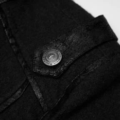 Manteau Gothique 'Bellona' Noir 38 Manteau Gothique 'Bellona' Noir -Magasin De Mode manteau gothique bellona noir 17