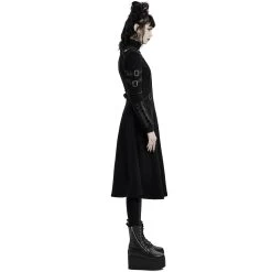 Manteau Gothique 'Bellona' Noir 25 Manteau Gothique 'Bellona' Noir -Magasin De Mode manteau gothique bellona noir 4