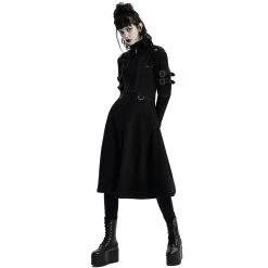 Manteau Gothique 'Bellona' Noir 26 Manteau Gothique 'Bellona' Noir -Magasin De Mode manteau gothique bellona noir 5