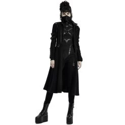 Manteau Gothique 'Bellona' Noir 27 Manteau Gothique 'Bellona' Noir -Magasin De Mode manteau gothique bellona noir 6