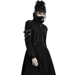 Manteau Gothique 'Bellona' Noir 30 Manteau Gothique 'Bellona' Noir -Magasin De Mode manteau gothique bellona noir 9
