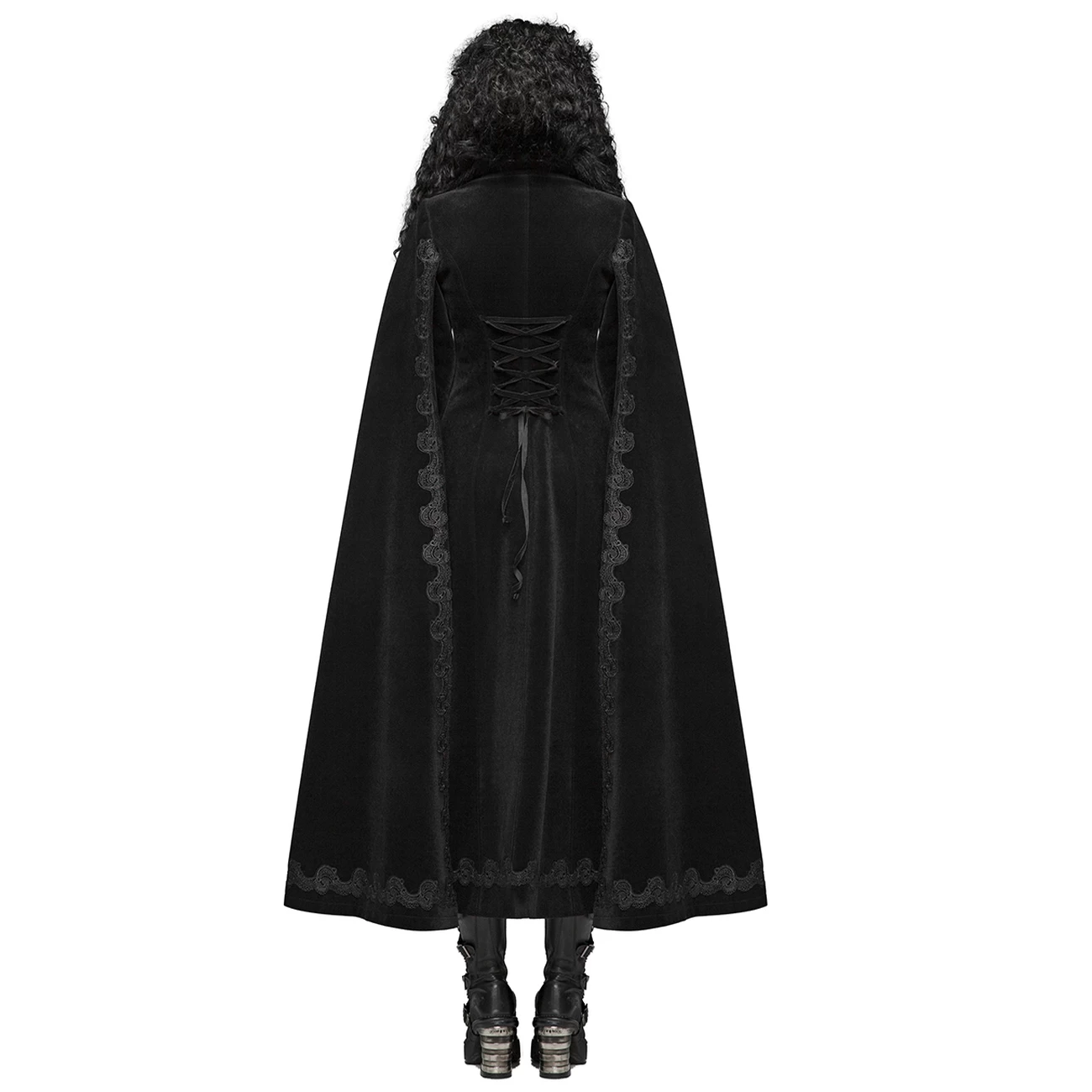 Manteau 'Royal Darkness' Noir 5 Manteau 'Royal Darkness' Noir – Image 3