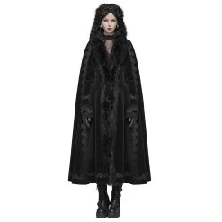 Manteau 'Royal Darkness' Noir 20 Manteau 'Royal Darkness' Noir -Magasin De Mode manteau royal darkness noir 4