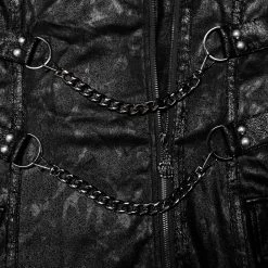 Manteau 'Samhain' En Sergé Noir -Magasin De Mode manteau samhain en serge noir 12