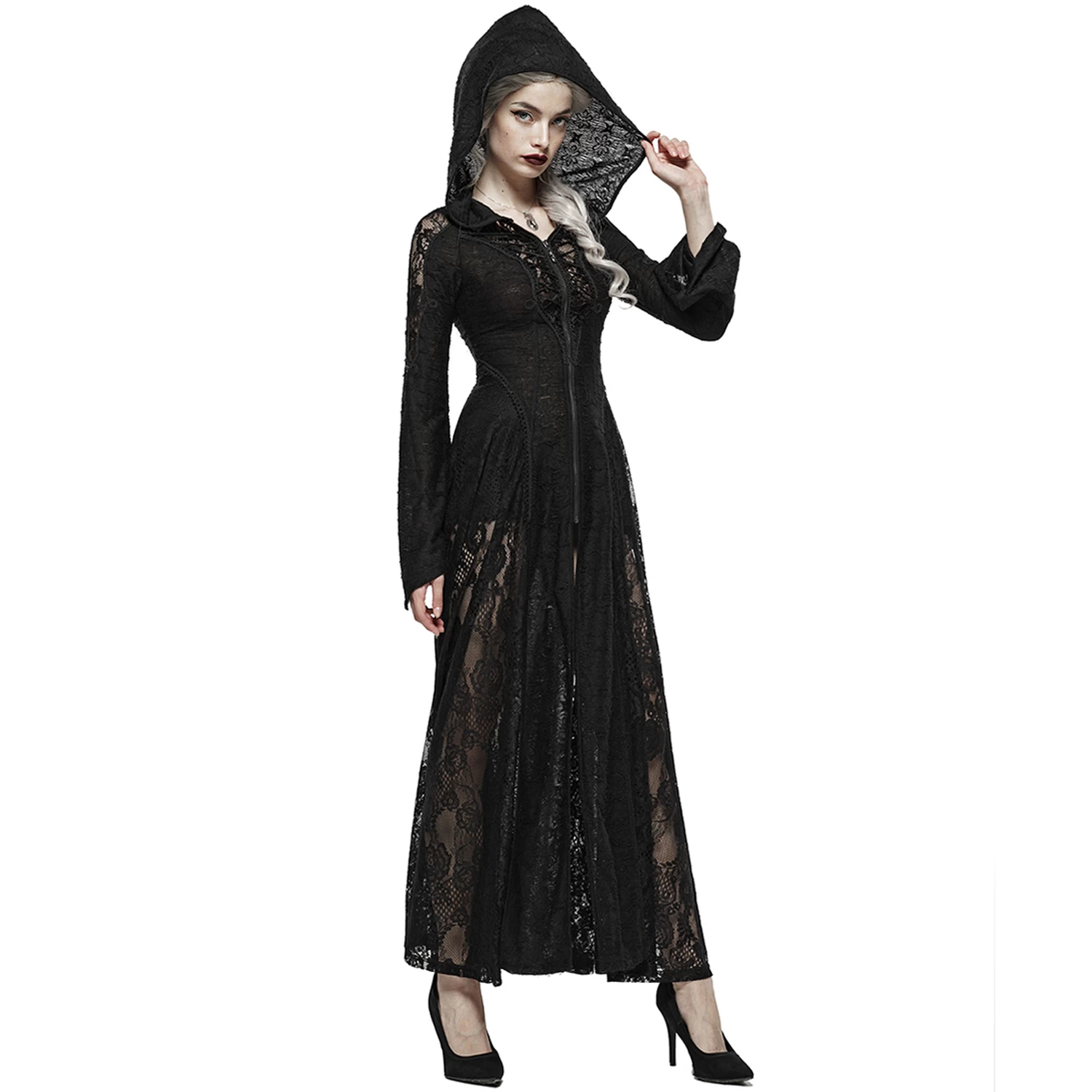 Manteau 'Spellbound' En Dentelle Noire 7 Manteau 'Spellbound' En Dentelle Noire – Image 5