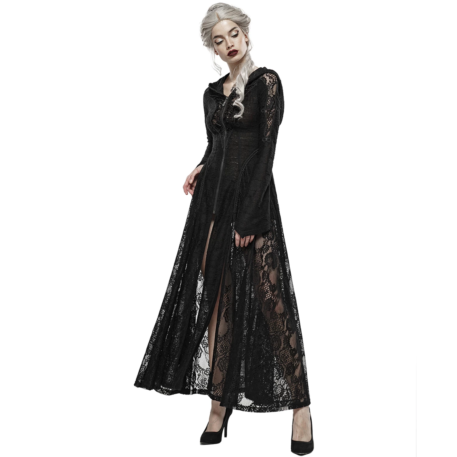 Manteau 'Spellbound' En Dentelle Noire 8 Manteau 'Spellbound' En Dentelle Noire – Image 6