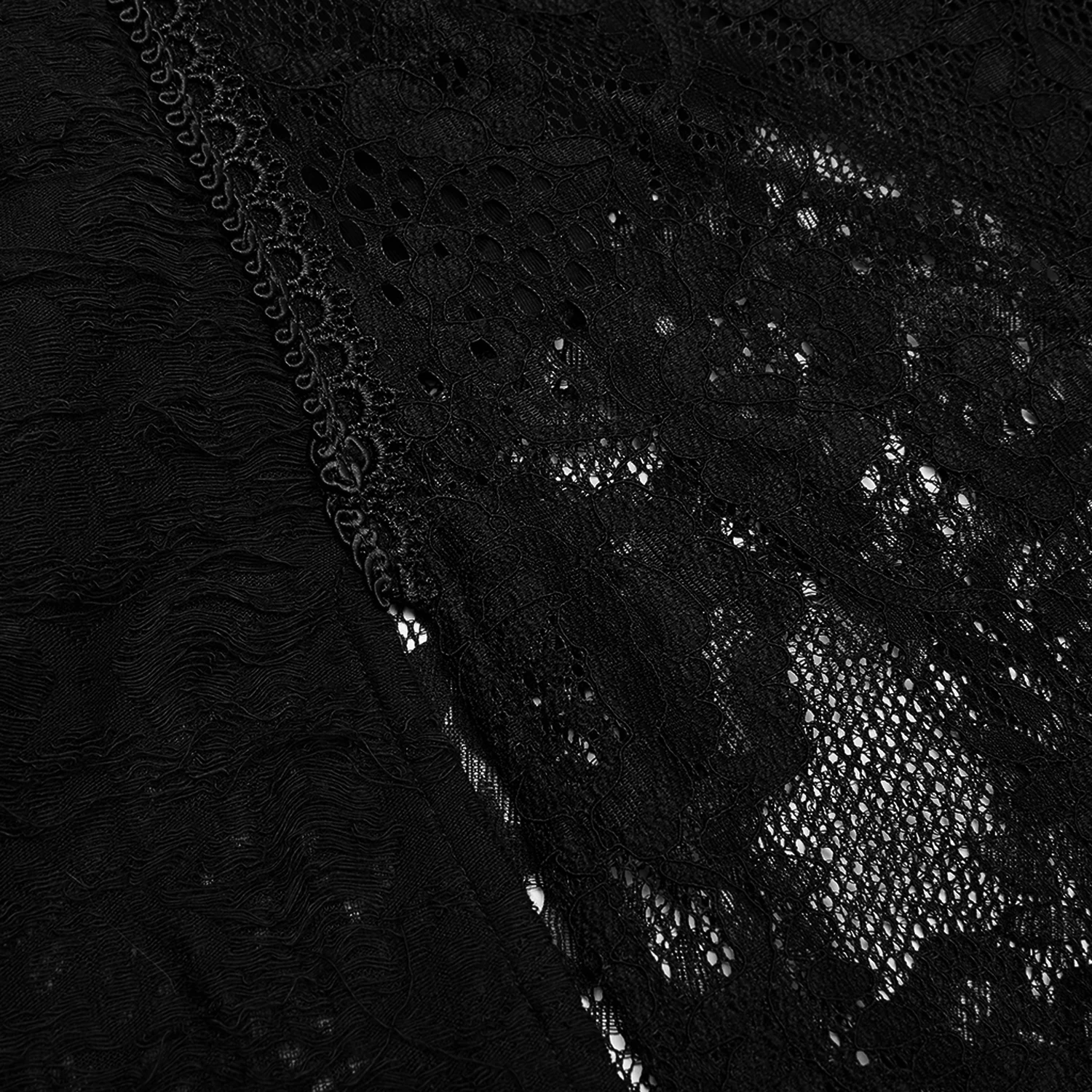 Manteau 'Spellbound' En Dentelle Noire 12 Manteau 'Spellbound' En Dentelle Noire – Image 10