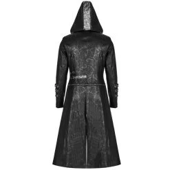 Manteau-Veste Pour Hommes à Capuche 'Scorpio' Noir -Magasin De Mode manteau veste pour hommes a capuche scorpio noir 10