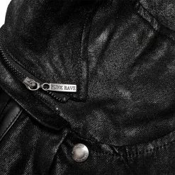 Manteau-Veste Pour Hommes à Capuche 'Scorpio' Noir -Magasin De Mode manteau veste pour hommes a capuche scorpio noir 14