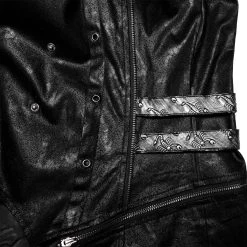 Manteau-Veste Pour Hommes à Capuche 'Scorpio' Noir -Magasin De Mode manteau veste pour hommes a capuche scorpio noir 16