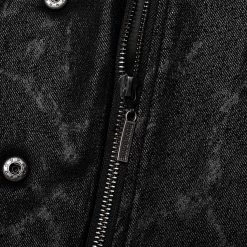 Manteau-Veste Pour Hommes à Capuche 'Scorpio' Noir -Magasin De Mode manteau veste pour hommes a capuche scorpio noir 17