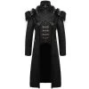 Manteau 'Viserion' Noir -Magasin De Mode manteau viserion noir