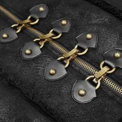 Manteau 'Viserion' Noir -Magasin De Mode manteau viserion noir 11