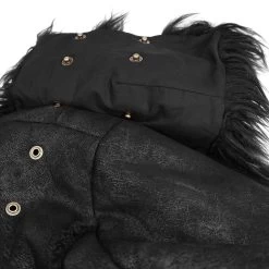 Manteau 'Viserion' Noir -Magasin De Mode manteau viserion noir 12