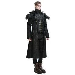 Manteau 'Viserion' Noir -Magasin De Mode manteau viserion noir 3