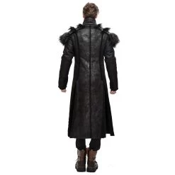 Manteau 'Viserion' Noir -Magasin De Mode manteau viserion noir 6