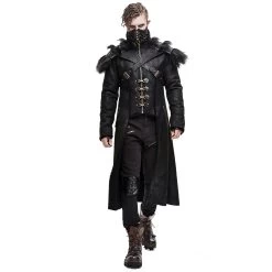 Manteau 'Viserion' Noir -Magasin De Mode manteau viserion noir 7