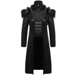 Manteau 'Viserion' Noir -Magasin De Mode manteau viserion noir 8