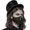 Masque 'Alchemist' En Jacquard Noir Et Or 2 Masque 'Alchemist' En Jacquard Noir Et Or -Magasin De Mode masque alchemist en jacquard noir et or