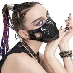 Masque 'Beast Jaw' Noir 19 Masque 'Beast Jaw' Noir -Magasin De Mode masque beast jaw noir 2