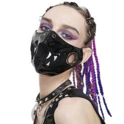 Masque 'Beast Jaw' Noir Et Blanc -Magasin De Mode masque beast jaw noir et blanc 4