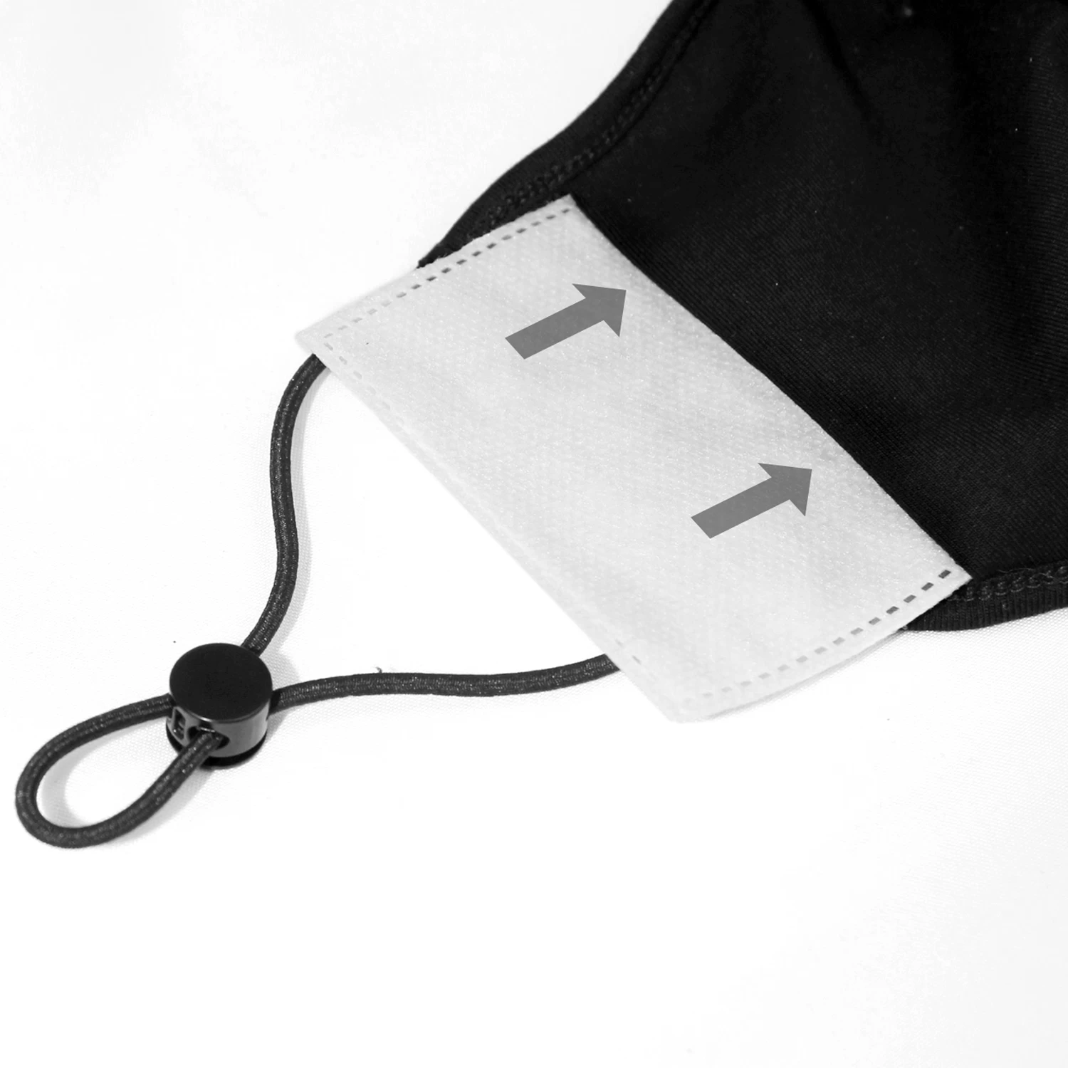 Masque 'Black Twists' Bordeaux 9 Masque 'Black Twists' Bordeaux – Image 7