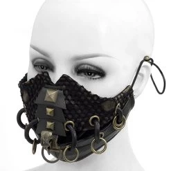 Masque 'Copper Crow' Noir Et Marron 13 Masque 'Copper Crow' Noir Et Marron -Magasin De Mode masque copper crow noir et marron 2