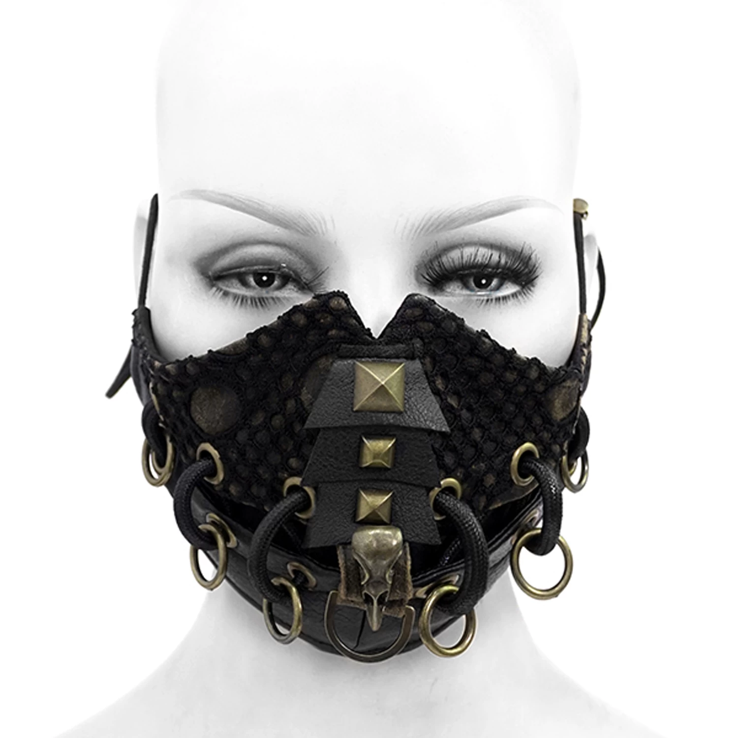 Masque 'Copper Crow' Noir Et Marron 3 Masque 'Copper Crow' Noir Et Marron