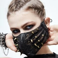 Masque 'Copper Pinned' Noir 18 Masque 'Copper Pinned' Noir -Magasin De Mode masque copper pinned noir 5