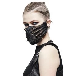 Masque 'Copper Pinned' Noir 21 Masque 'Copper Pinned' Noir -Magasin De Mode masque copper pinned noir 8