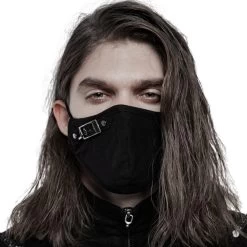Masque 'Daily Punk' Noir 14 Masque 'Daily Punk' Noir -Magasin De Mode masque daily punk noir 2