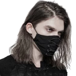 Masque 'Daily Punk Strapping' Noir -Magasin De Mode masque daily punk strapping noir 2