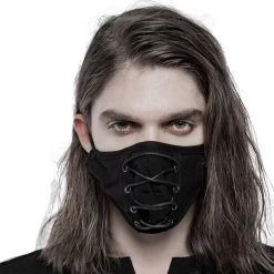 Masque 'Daily Punk Strapping' Noir