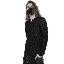 Masque 'Daily Punk Strapping' Noir -Magasin De Mode masque daily punk strapping noir 4