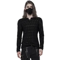 Masque 'Daily Punk Strapping' Noir -Magasin De Mode masque daily punk strapping noir 7