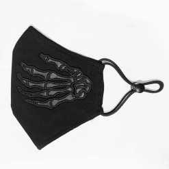 Masque 'Dead Hands' Noir -Magasin De Mode masque dead hands noir 5