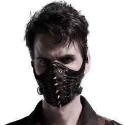 Masque 'Dragon' Marron