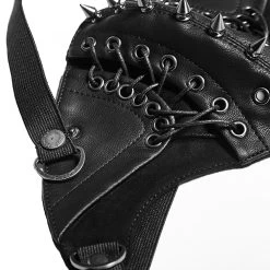 Masque 'Dragon' Noir -Magasin De Mode masque dragon noir 11