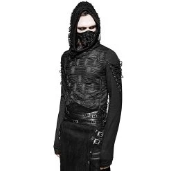 Masque 'Dragon' Noir -Magasin De Mode masque dragon noir 4