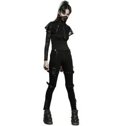 Masque 'Goth Stylish' Noir -Magasin De Mode masque goth stylish noir 5