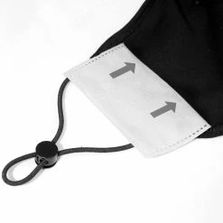 Masque 'Laced' Noir -Magasin De Mode masque laced noir 5