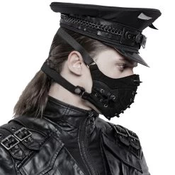 Masque 'Morpheus' Noir -Magasin De Mode masque morpheus noir 2