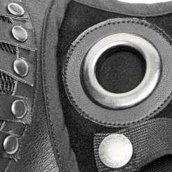 Masque 'Reptilian' Noir -Magasin De Mode masque reptilian noir 7