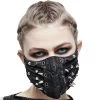 Masque 'Silver Pinned' Noir 1 Masque 'Silver Pinned' Noir -Magasin De Mode masque silver pinned noir