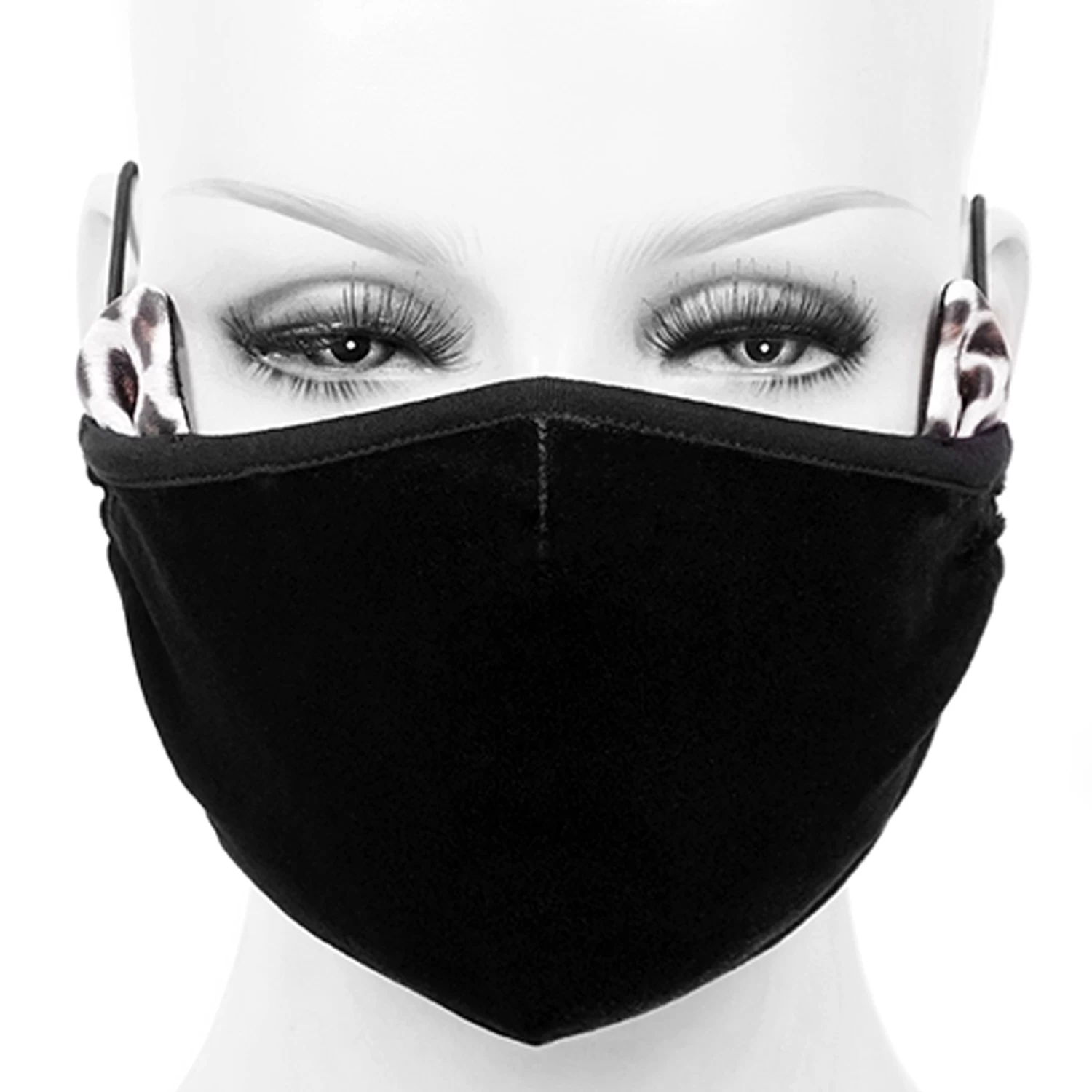 Masque 'Velvet Leo' Noir 3 Masque 'Velvet Leo' Noir